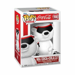 Funko Actionfigur »Funko POP! Ad Icons: Coca-Cola - 90's Polar Bear #158«