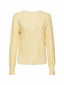Esprit Strickpullover »Pullover aus Musterstrick, Organic Cotton«