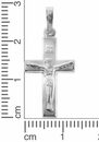 Bild 2 von Firetti Kettenanhänger »Kreuz, Glanz und rhodiniert, massiv«
