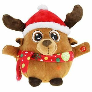 BEARSU Plüschfigur »Leuchtend Weihnachtsmann Elch Spielzeug« (1-St)