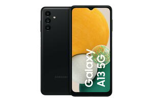 Samsung Galaxy A13 64GB 5G Black Smartphone (6,6 Zoll, 50 MP, 5.000-mAh, Triple-Kamera, Octa-Core, Fingerabdrucksensor, Gesichtserkennung, schwarz)