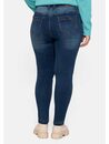 Bild 2 von Sheego Stretch-Jeans »Jeans« superelastisch, mit Low-Waist-Bund
