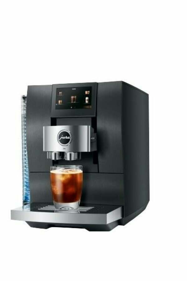 Bild 1 von JURA Z10 Aluminium Black (EA) Kaffeevollautomat (One Touch, Milchaufschäumer, Vorbrühsystem, Wireless Connect, Product Recognising Grinder)
