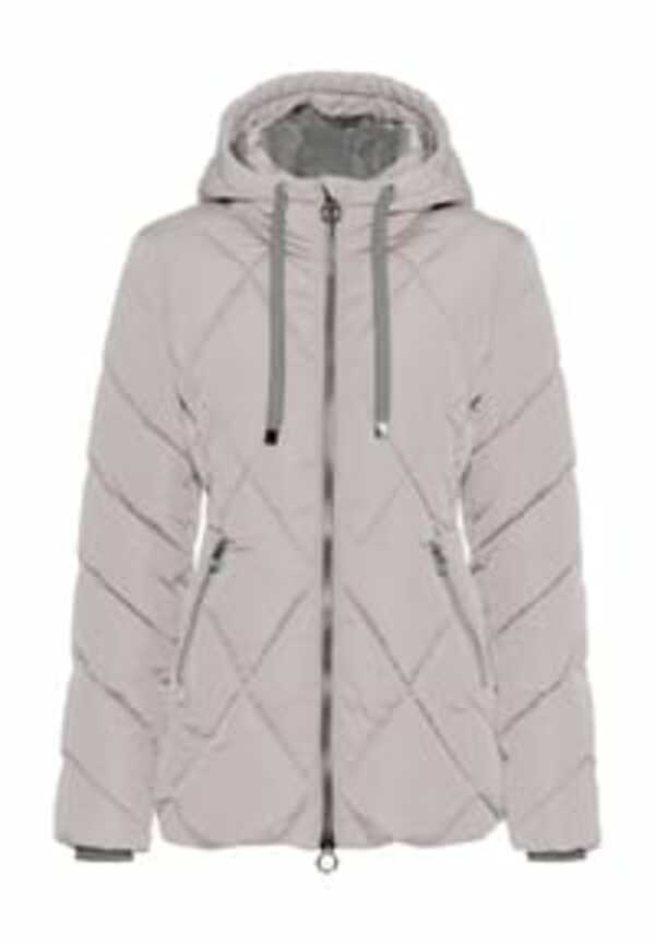 Bild 1 von adagio Steppjacke, tailliert, Kapuze, uni, für Damen