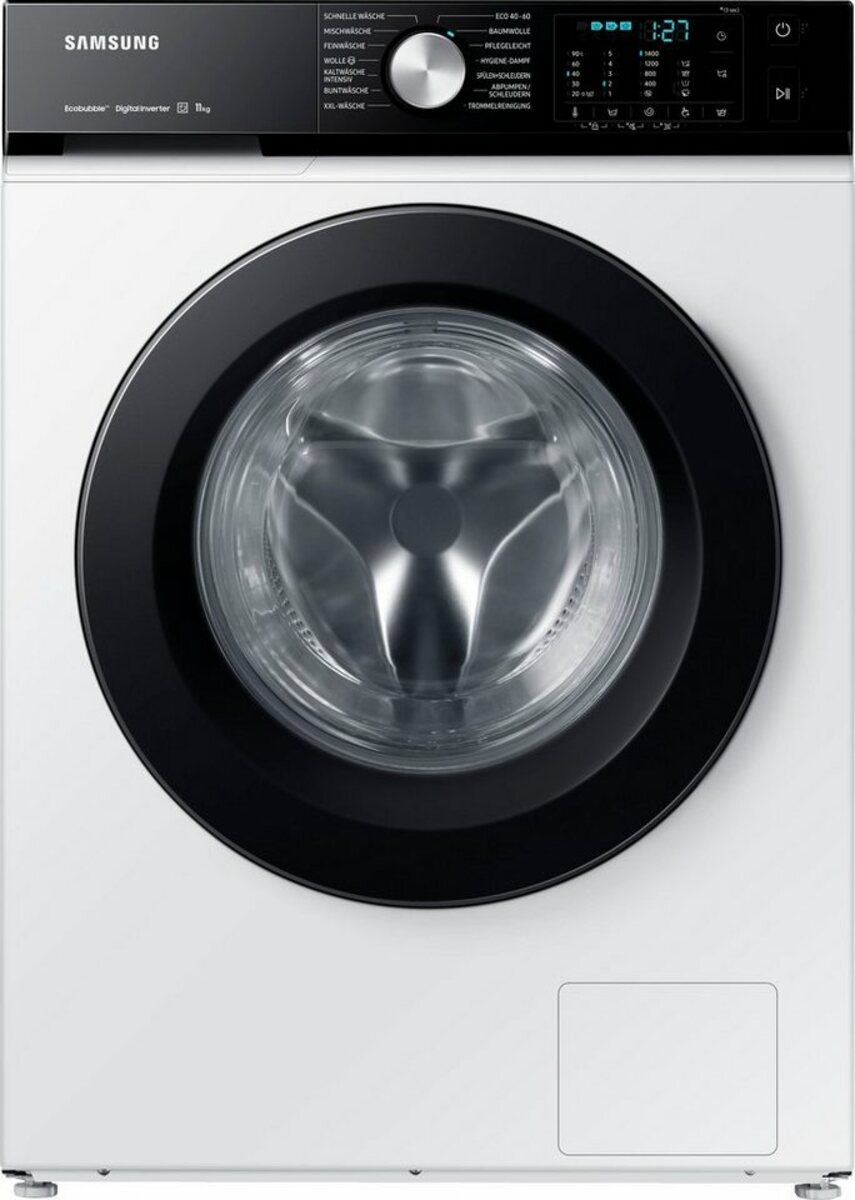 Bild 1 von Samsung Waschmaschine WW1EBBA049AE, 11 kg, 1400 U/min, 4 Jahre Garantie inkl.