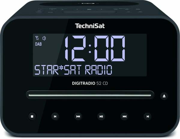 Bild 1 von DIGITRADIO 52 CD schwarz DAB+-Radiowecker