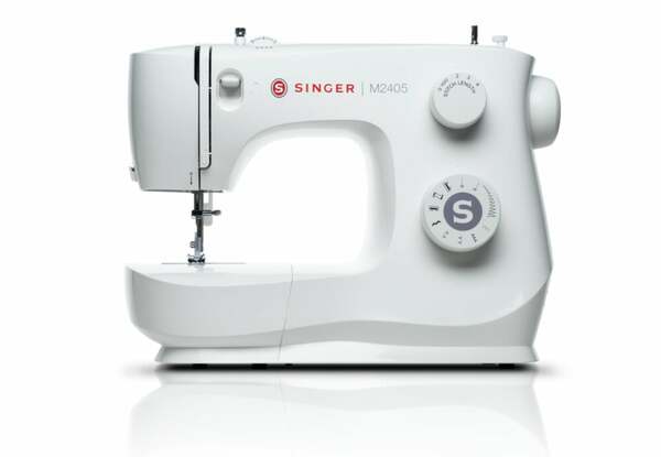 Bild 1 von SINGER M 2405 Nähmaschine (8 Stiche, 4-stufiges Knopfloch, frontal, leicht)