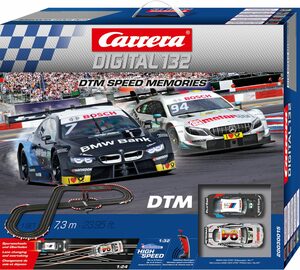 Carrera® Autorennbahn »Carrera® Digital 132 - DTM Speed Memories« (Streckenlänge 7,3 m)