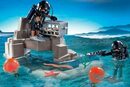 Bild 2 von Playmobil® Spielwelt »70011 SEK-Taucheinsatz Polzei-Einsatz«, Unterwasser-Spielzeug Super-Set, SEK-Team Spielszene mit zwei Figuren, Tauchausrüstung, Flossen, Unterwassergewächse, Bojen und