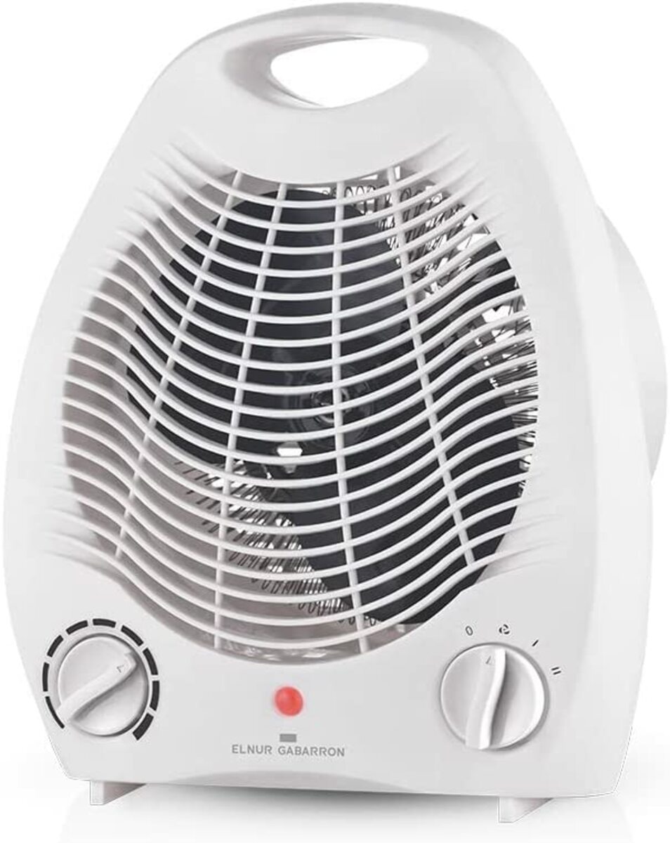Bild 1 von Heizlüfter 2000 Watt, 2-Leistungsstufen mit Thermostat, weiß