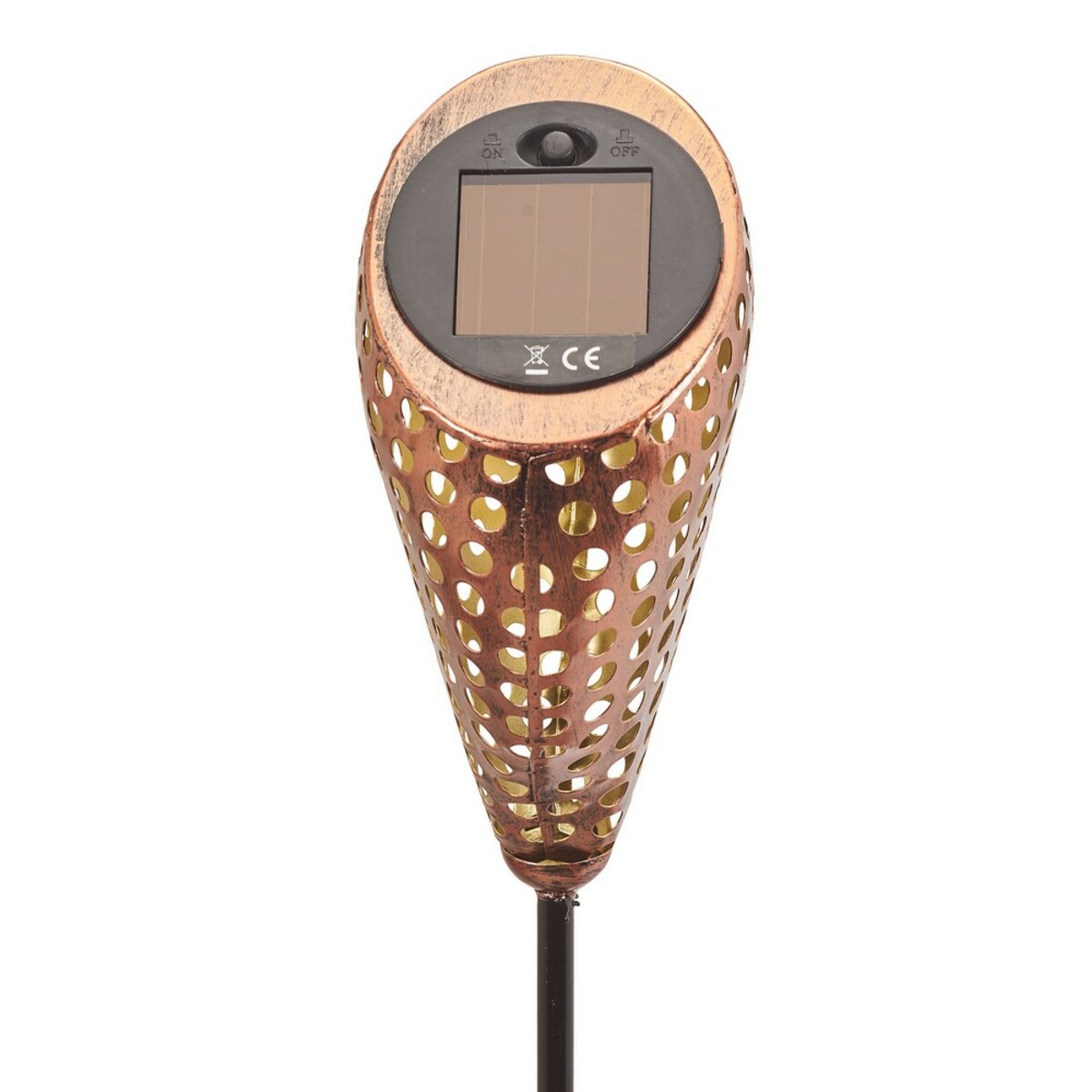 Bild 3 von AMARE Solar-LED-Dekostecker 2er Set Kupfer Kelch schräg