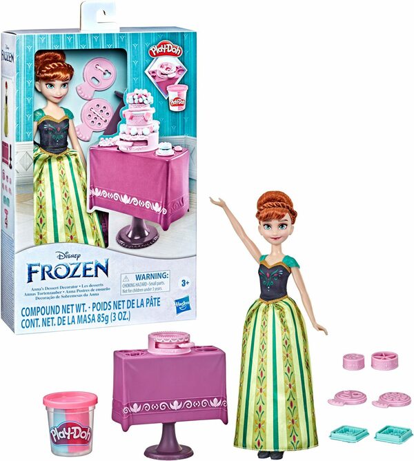 Bild 1 von Hasbro Anziehpuppe »Disney Die Eiskönigin, Annas Tortenzauber«, mit zweifarbiger Play-Doh Knete