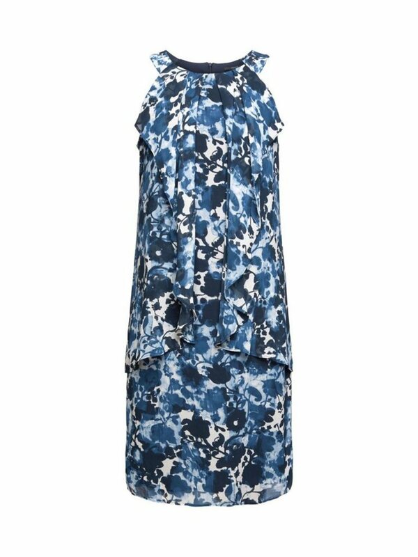 Bild 1 von Esprit Collection Minikleid »Chiffon-Kleid mit Muster«
