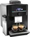 Bild 1 von SIEMENS EQ.9 S 100 TI921509DE Kaffeevollautomat (OneTouch, Keramik-Scheibenmahlwerk, Schwarz, TFT-Farbdisplay, 290 g Bohnenbehälter, 2,3 l Wassertank, Milchbehälter, Super-Silent-Mode, Kaffeepulve