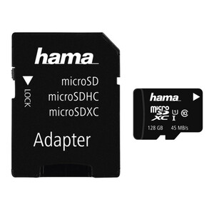 microSDXC 128GB Class 10 + Adapter Speicherkarte