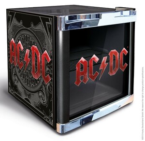 CUBES CoolCube AC/DC Getränkekühlschrank (F, schwarz, Nutzinhalt 48 l, Höhe 51 cm, Breite 43 cm, Thermostat manuell regulierbar, AC/DC)