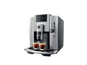 JURA E8 Moonlight Silver (EB) Kaffeevollautomat (OneTouch, Extra-Shot, Farb-Display, App, 15 bar, HP3, 1,9 Liter Wassertank, Professional-Aroma-Grinder)