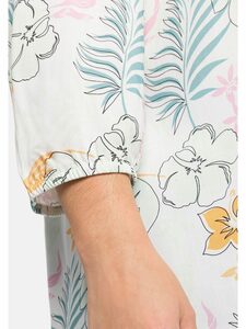Sheego Druckbluse »Bluse« mit floralem Print und 3/4-Ärmeln
