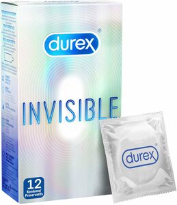 durex Kondome »Invisible« Packung, 12 St., Extra dünn