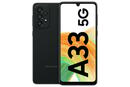Bild 1 von Samsung A33 5G 128GB Awesome Black Smartphone (6,4 Zoll, 48 MP, Quad-Kamera, 5.000-mAh, Octa-Core, Fingerabdrucksensor, Gesichtserkennung, schwarz)