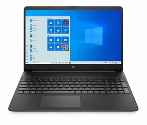 HP 15s-eq2634ng schwarz Notebook (15,6 Zoll FHD (matt), Ryzen 3 5300U, 8 GB RAM, 256 GB SSD, AMD Radeon, Windows 10 im S-Modus)