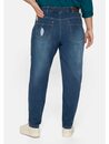 Bild 2 von Sheego Stretch-Jeans »Jeans« «Die Girlfriend», mit Destroyed-Effekten