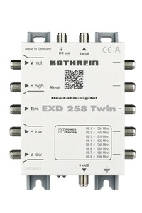 EXD 258 Digitaler-Einkabel-Multischalter