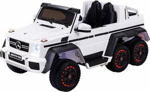Actionbikes Motors Elektro-Kinderauto »Kinder Elektro Auto Mercedes Benz G63 6x6 - SX1888«, Belastbarkeit 110 kg, Spielzeug ab 3 Jahre - Fahrzeug mit Fernbedienung - Geländefahrzeuge