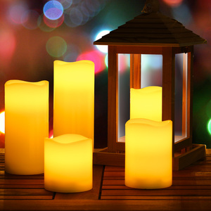 LED Kerzen 5tlg mit Fernbedienung