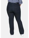 Bild 2 von Sheego Gerade Jeans »Jeans« mit Knopfverschluss und V-förmiger Nahtführung