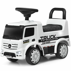 COSTWAY Rutscher »Kinder Kraftwagen«, mit Aufbewahrungsfach, Scheinwerfer und Hupe, für Kleinkinder von 12-36 Monaten