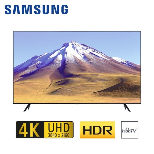 Bild 1 von GU55TU6979 • 2 x HDMI, USB, CI+ • integr. Kabel-, Sat- und
DVB-T2-Receiver • Maße: H 70,7 x B 123,1 x T 6 cm • Energie-Effi zienz G
(Spektrum A bis G) nach neuer Verordnung, Bildschirmdiag