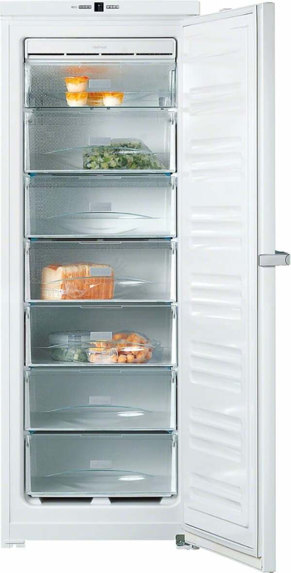 Bild 1 von MIELE FN 26062 ws Gefrierschrank (EEK F, NoFrost, 232 l Nutzinhalt, 7 Schubladen, freistehend, 164,4 cm hoch, 60 cm breit)