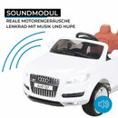 Bild 4 von Actionbikes Motors Elektro-Kinderauto »Audi Q7 4L«, Belastbarkeit 35 kg, Kinder Elektro Auto - mit Fernbedienung - Stoßdämpfer vorne & hinten - USB - AUX - Radio - SD-Karte - Soft Start - Br