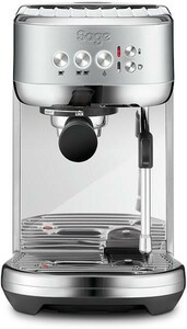 Sage the Bambino Plus Gebürstetes Edelstahl Siebträger-Espressomaschine (Siebträger, 190 Liter Wassertank, Milchaufschäumfunktion)