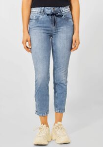 STREET ONE Slim-fit-Jeans mit Streifen