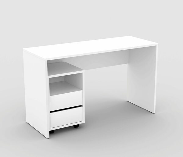 Bild 1 von Helvetia Büro-Set »Agapi«, (Set, 2-St), bestehend aus Schreibtisch und Rollcontainer