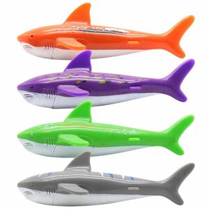 SHMSHNG Spielzeug-Unterwasserfahrzeug »4 Stücke Tauchen Spielzeug,Kinder Hai Unterwasser Spielzeug Schwimmbad Spielzeug«