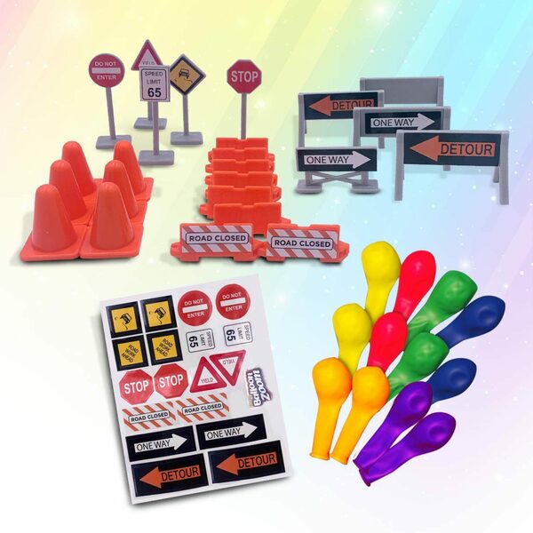 Bild 1 von MediaShop Spielzeug-Auto »Balloon Zoom - Sonder-Doppel-Set«, (Set, 2-tlg), 2 x ballonbetriebenes, fahrendes & fliegendes Spielzeugset