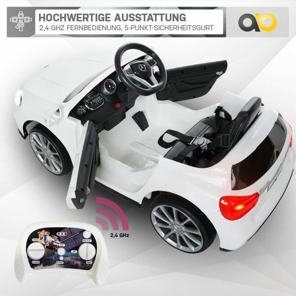 Bild 1 von Actionbikes Motors Elektro-Kinderauto »Kinder Elektro Auto Mercedes GLA 45 AMG mit Fernbedienung«, Belastbarkeit 30 kg, Spielzeug - elektrisches Fahrzeug ab 3 Jahre - Bremsautomatik - MP3
