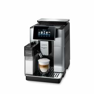 De'Longhi ECAM610.74.MB PRIMADONNA SOUL Edelstahl Kaffeevollautomat (App, TFT-Display, Touch, coffee2go, coffee-to-go, Travel-Mug, Kannen-Funktion, Milch-Behälter, Milchschaum, 19 bar)
