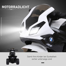 Bild 3 von HOMCOM Elektro Kindermotorrad Kinderfahrzeug Lizensiert von BMW S1000RR Elektro-Dreirad mit Akku Sta