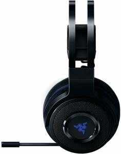 RAZER Thresher 7.1 schwarz/blau Gaming-Headset (7.1-Surround-Sound, kabellos, leichte Ohrpolster, RZ04-02230100-R3M1)