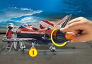 Bild 3 von Playmobil® Konstruktions-Spielset »Düsenjet "Eagle" (70832), Air Stuntshow«, (45 St), Made in Germany