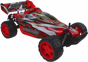 habeig Spielzeug-Rennwagen »Gearbox RC Buggy 1:10 Rennwagen Hochgeschwindigkeitswagen 2.4 GHz Rot«, (1 Einheit)
