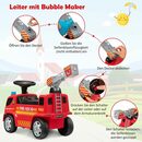 Bild 3 von COSTWAY Rutscherauto »Schiebeauto Kinder Feuerwehrauto Spielzeugauto«, mit Leiter & Bubble Maker & Sirenengeräusche & Musik