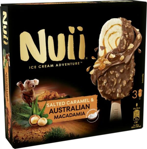 Bild 1 von Nuii Eiscreme Salted Caramel & Australian Macadamia