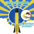 Bild 4 von Einfeben Spielzeug-Flugzeug »Spielzeug Rakete Werfer für Kinder,Outdoor Spielzeug Launcher Raketen«