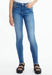 Calvin Klein Jeans Skinny-fit-Jeans »MID RISE SKINNY« in mittelblauer Vintage-Waschung