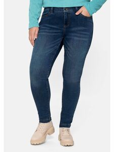 Sheego Stretch-Jeans »Jeans« superelastisch, mit Low-Waist-Bund